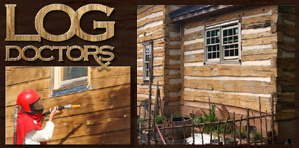 Log Home Restoration Log Home Repair | Log Home Log Replacement